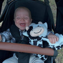 Love By Emi Lullaby and White Noise Comforter - Lylah the Cow