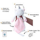 Love By Emi Lullaby and White Noise Comforter - Maisie the Unicorn