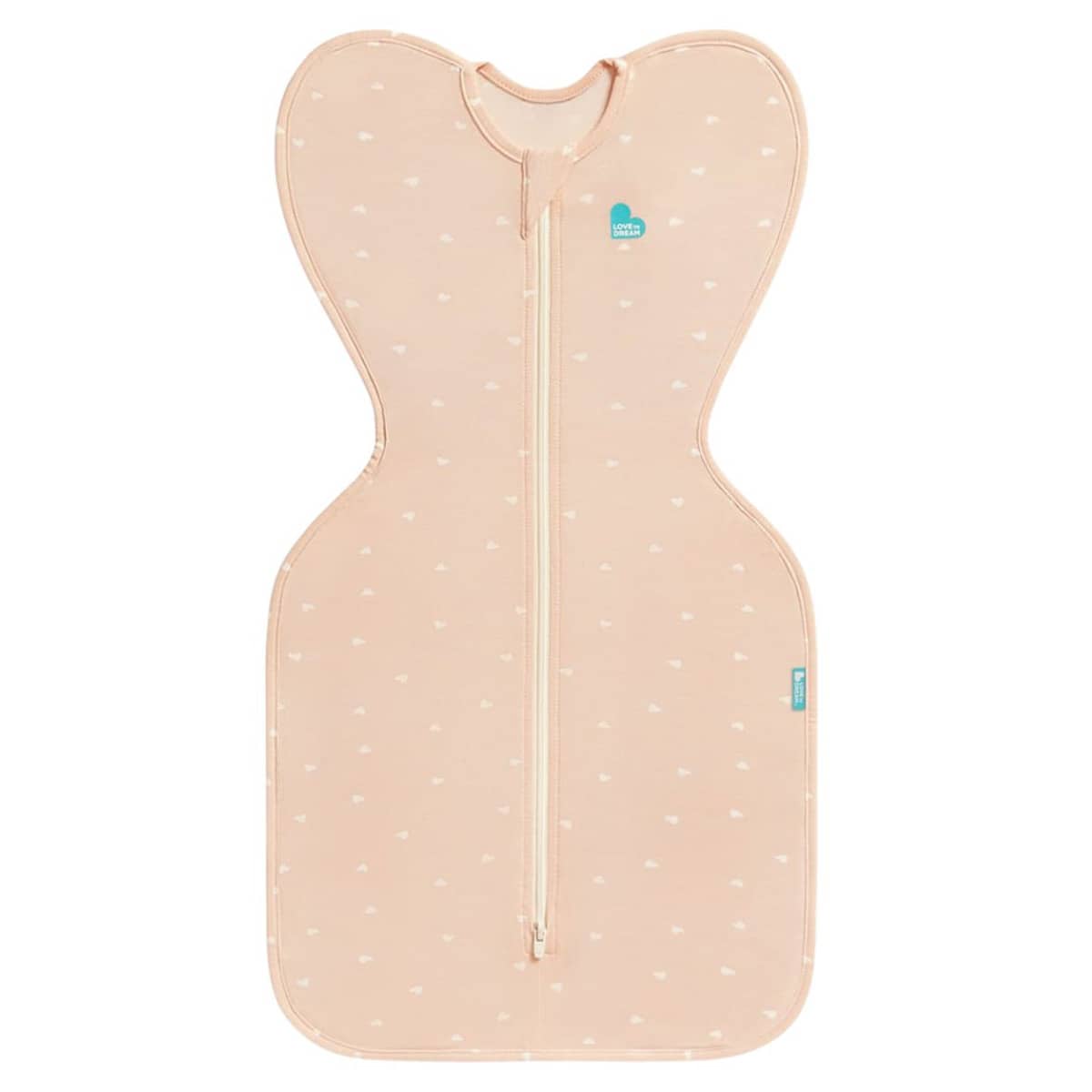 Love to Dream Original Swaddle UP 0.2 TOG Bamboo Viscose - Blush Hearts