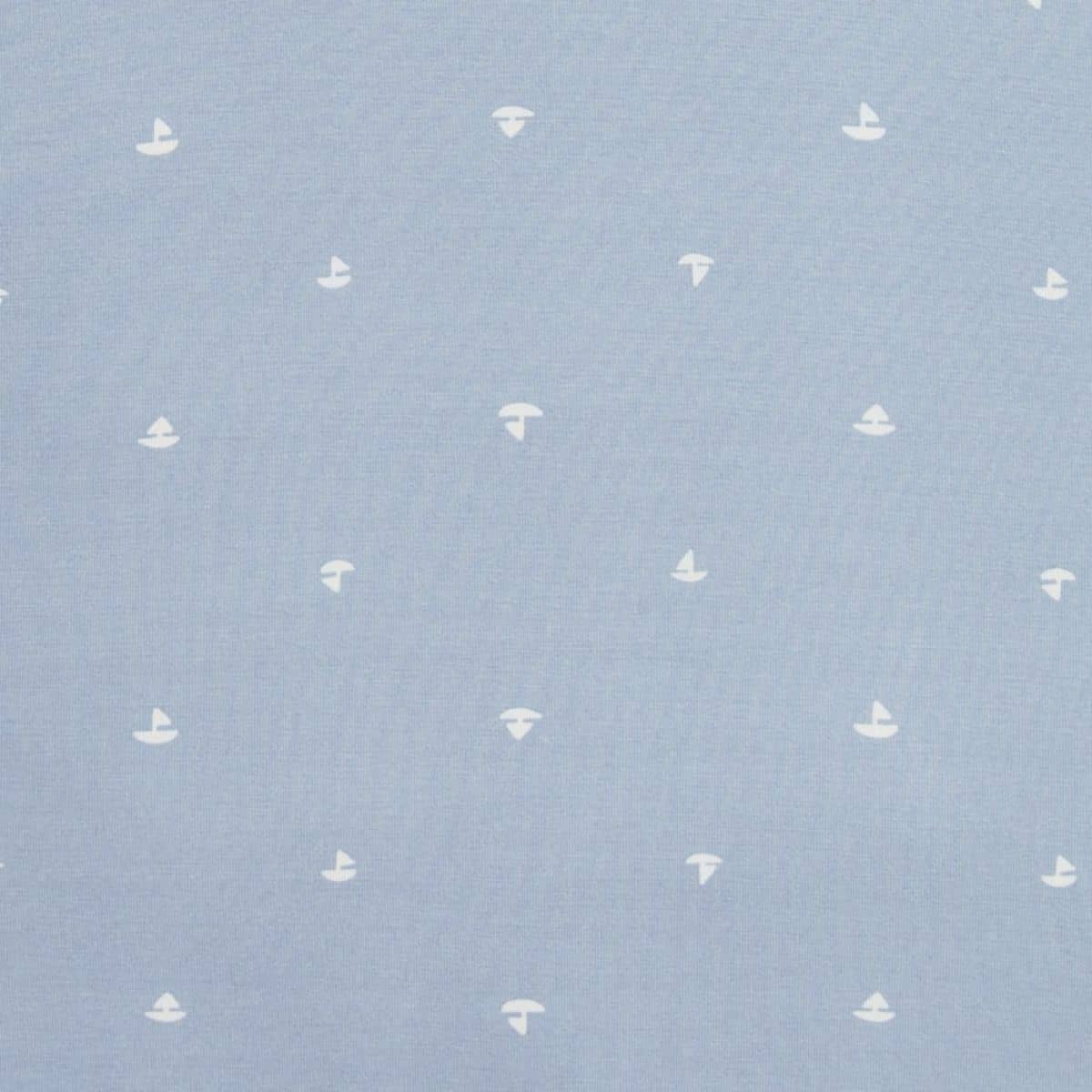 Love to Dream Original Swaddle UP 1.0 TOG Bamboo Viscose - Mist Blue Boats