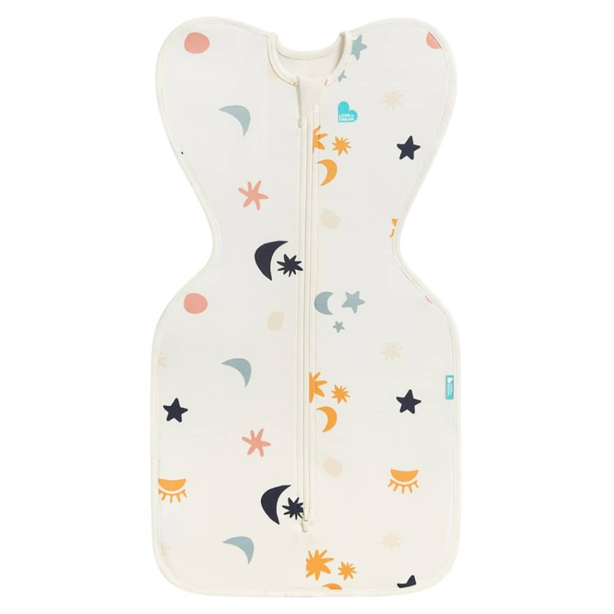 Love to Dream Original Swaddle UP 1.0 TOG Organic Cotton - Buff Lunar