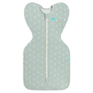 Love to Dream Original Swaddle UP 1.0 TOG Stretch Cotton - Olive Moon