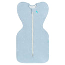 Love to Dream Original Swaddle UP 1.0 TOG Stretch Cotton - Powder Blue Twinkle