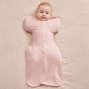 Love to Dream Original Swaddle UP 1.0 TOG Stretch Cotton - Powder Pink Twinkle
