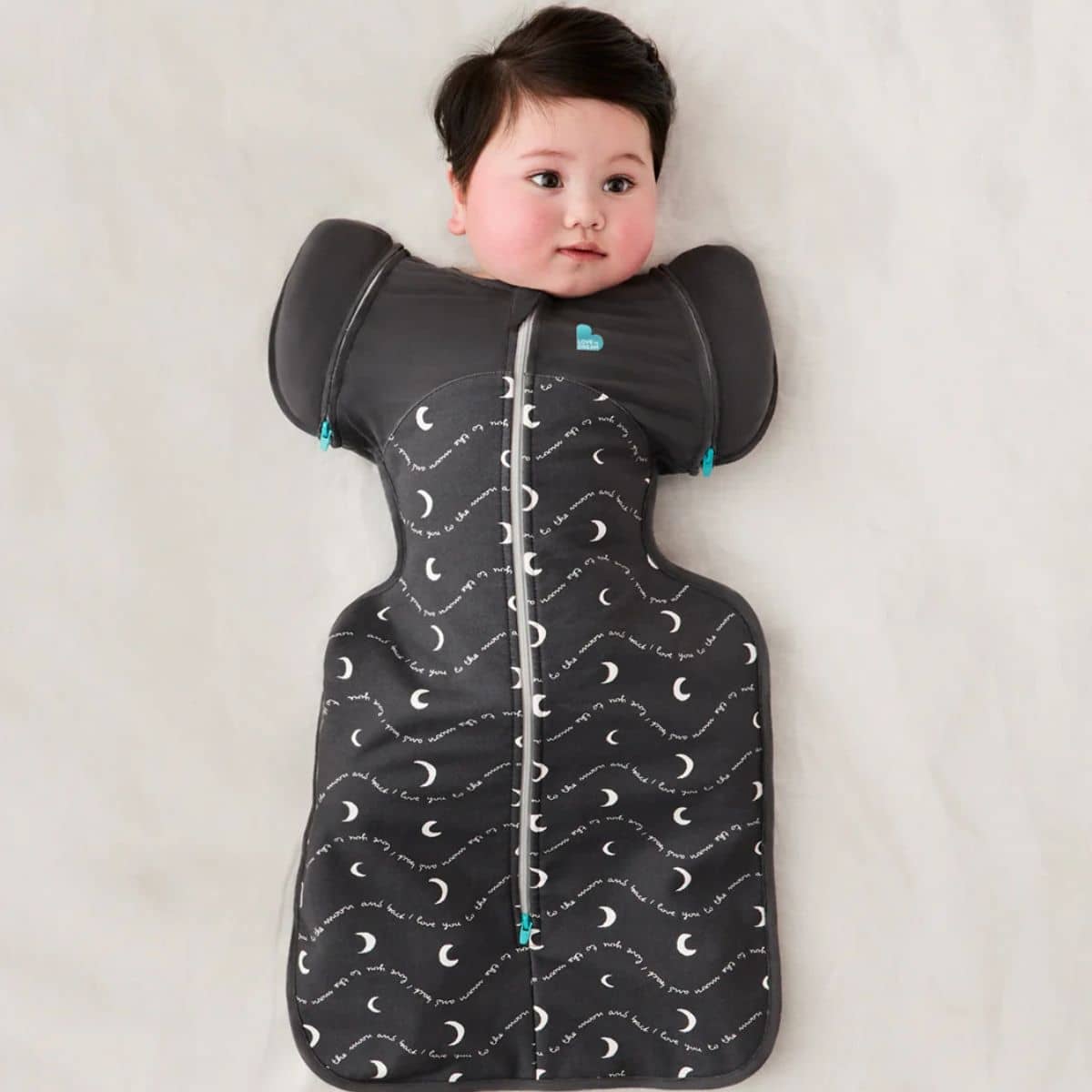 Love to Dream Swaddle UP 1.5 TOG Moderate Transition Bag - Charcoal