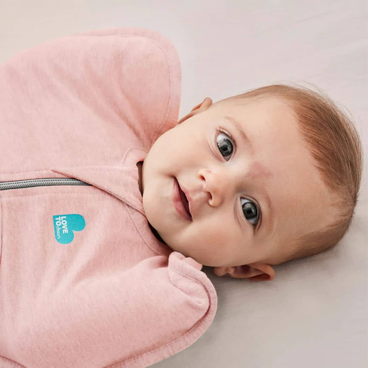 Love to Dream Swaddle UP 2.5 TOG Warm - Dusty Pink