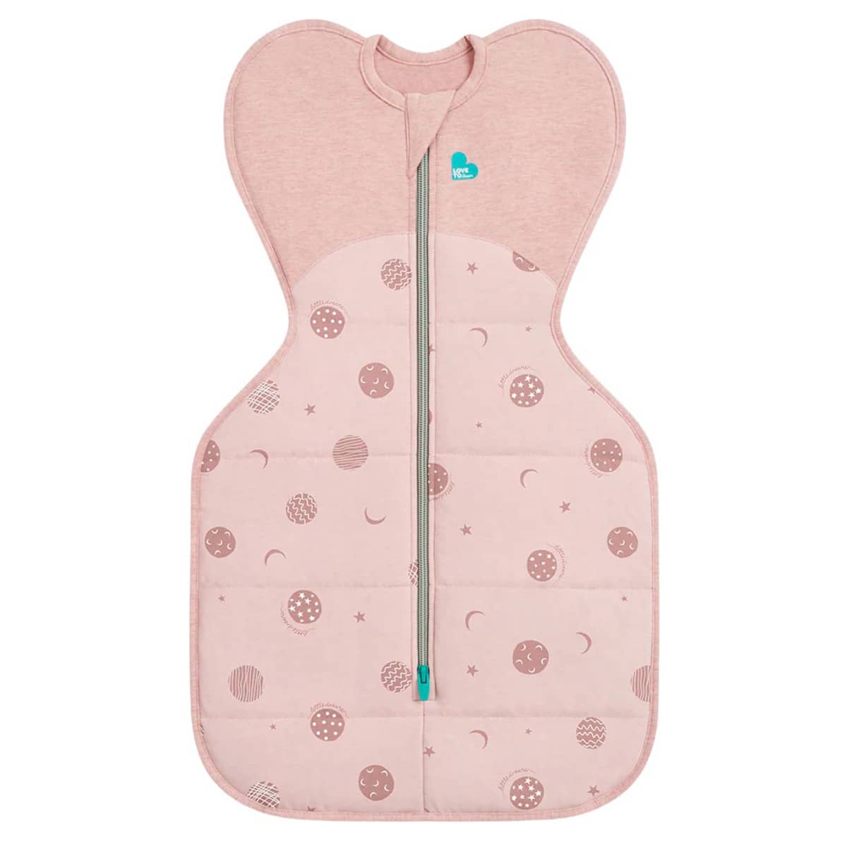 Love to Dream Swaddle UP 2.5 TOG Warm - Dusty Pink
