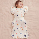 Love to Dream Transition Swaddle UP 1.0 TOG Organic Cotton - Buff Lunar