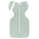 Love to Dream Transition Swaddle UP 1.0 TOG Stretch Cotton - Olive Moon