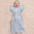 Love to Dream Transition Swaddle UP 1.0 TOG Stretch Cotton - Powder Blue Twinkle