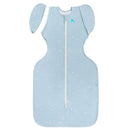 Love to Dream Transition Swaddle UP 1.0 TOG Stretch Cotton - Powder Blue Twinkle