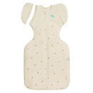 Love to Dream Transition Swaddle UP 2.5 TOG Quilted Stretch Cotton - Oatmeal Bees