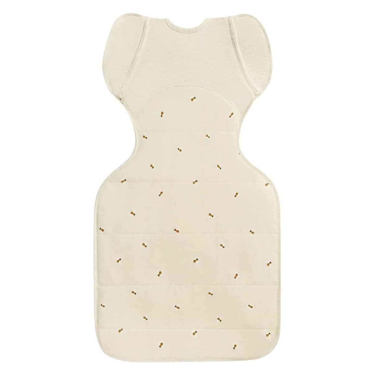 Love to Dream Transition Swaddle UP 2.5 TOG Quilted Stretch Cotton - Oatmeal Bees