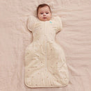 Love to Dream Transition Swaddle UP 2.5 TOG Quilted Stretch Cotton - Oatmeal Bees