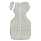Love to Dream Transition Swaddle UP 2.5 TOG Quilted Stretch Cotton - Olive Bees