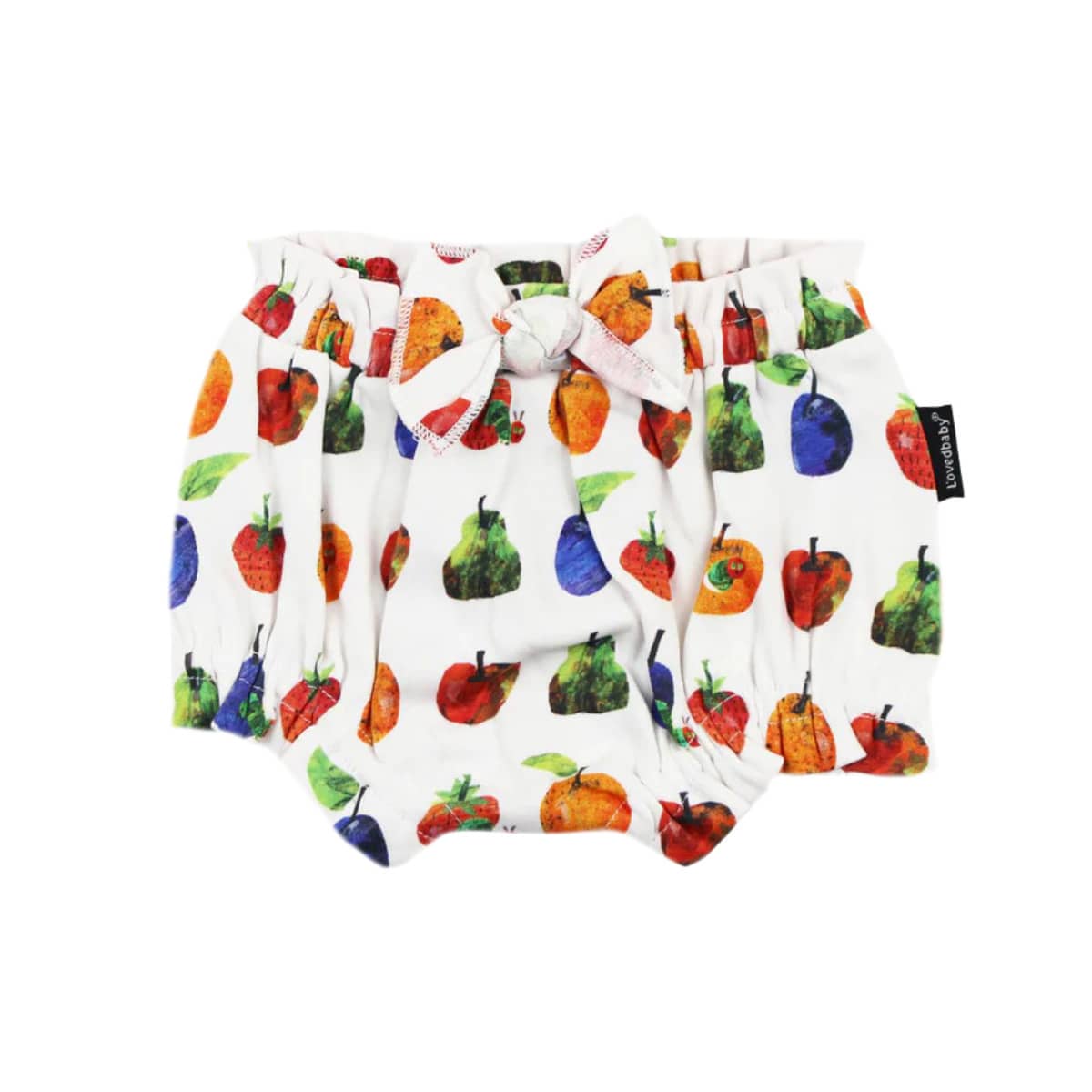 L'ovedbaby x The Very Hungry Caterpillar Organic Ruffle Bloomer - Fruit