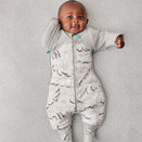 Love to Dream Swaddle UP Transition Suit (50/50) Extra Warm 3.5 TOG - Penguin Parade Grey