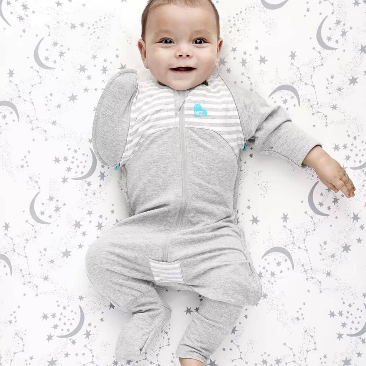 Love to Dream Swaddle UP Transition Suit (50/50) Original 1.0 TOG - Grey