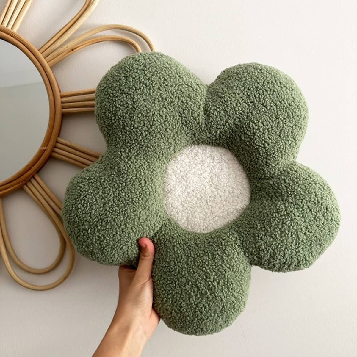 Luna Mae Creations - Large Cushion - Olive Green