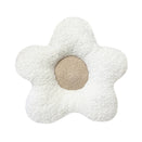 Luna Mae Creations - Large Cushion - White Latte Daisy