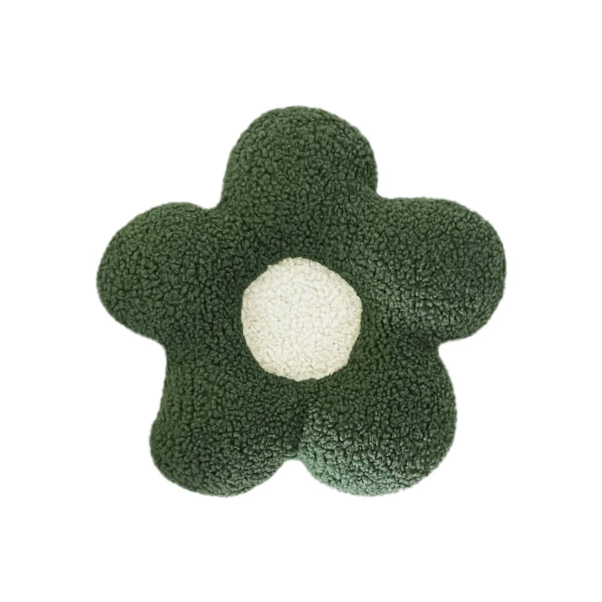 Luna Mae Creations - Medium Cushion - Olive Green Daisy
