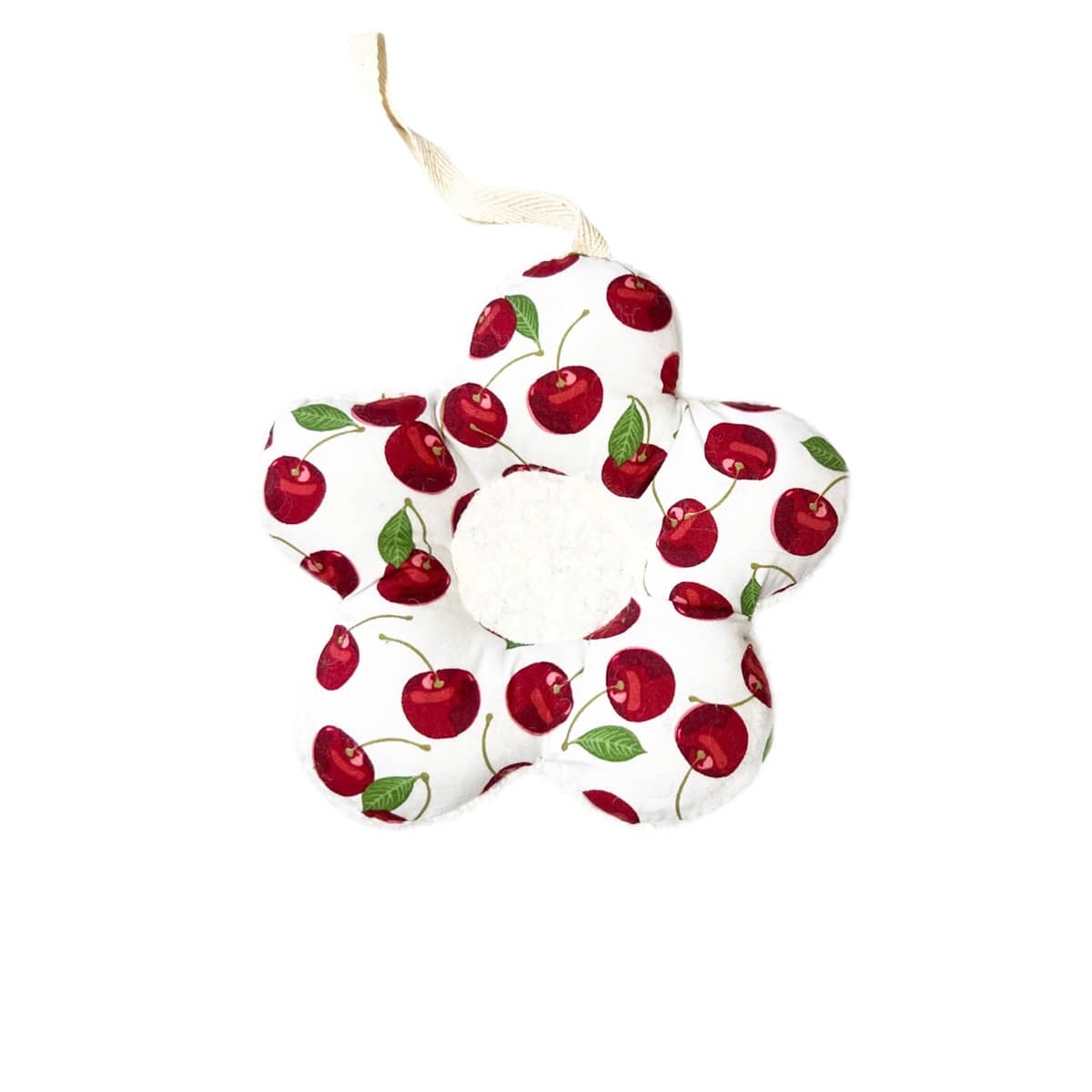 Luna Mae Creations - Pacifier Holder - Daisy Cherries