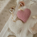 Luna Mae Creations - Pacifier Holder - Heartfelt Ivory