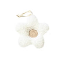 Luna Mae Creations - Pacifier Holder - White Latte Daisy