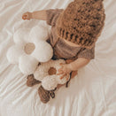 Luna Mae Creations - Small Cushion - Mushroom Daisy