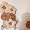 Luna Mae Creations - Small Cushion - Mushroom Daisy