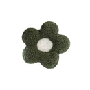 Luna Mae Creations - Small Cushion - Olive Green Daisy