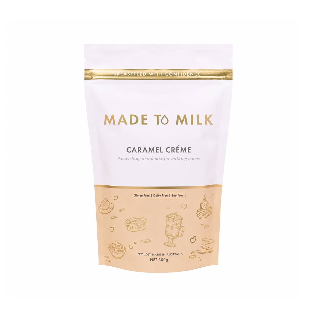 Made to Milk - Lactation Caramel Creme Drink