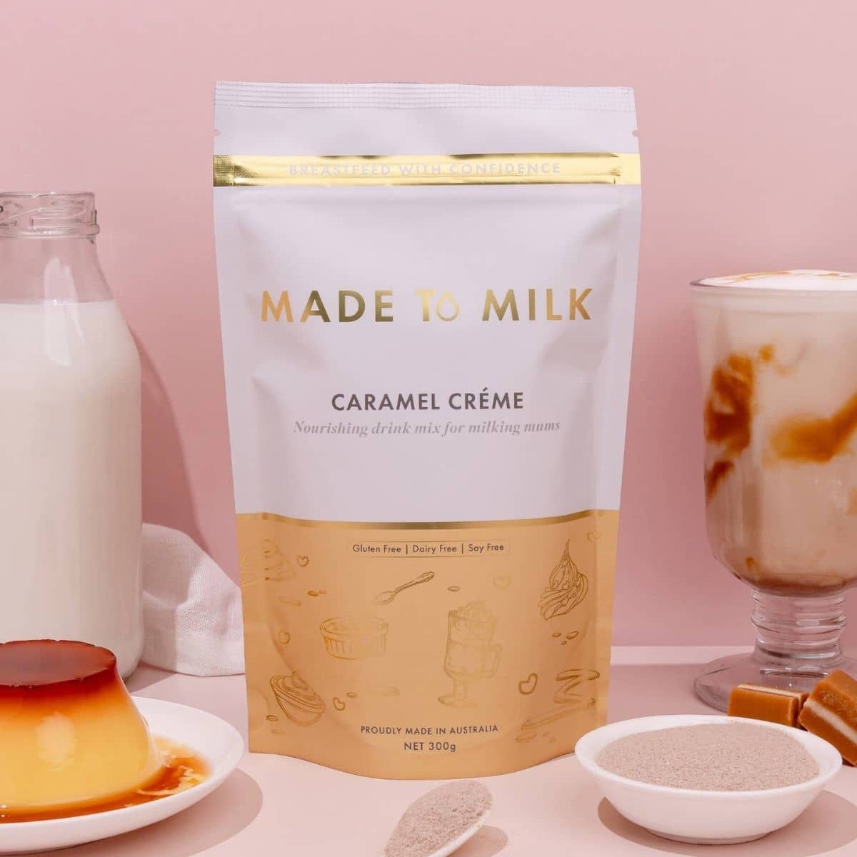 Made to Milk - Lactation Caramel Creme Drink