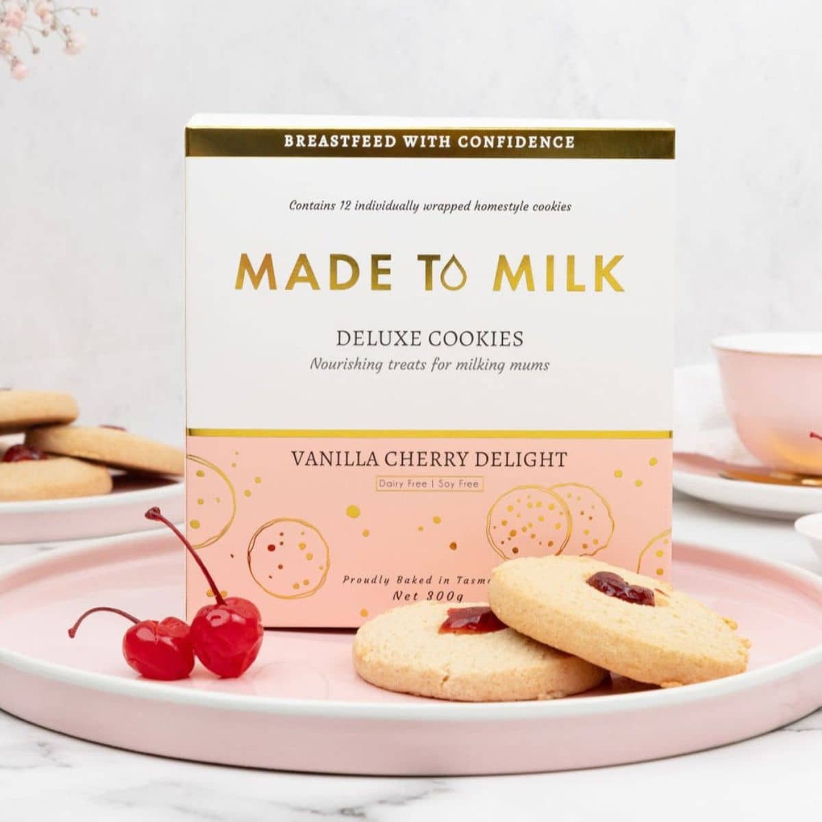 Made to Milk Lactation Cookies - Vanilla Cherry Delight