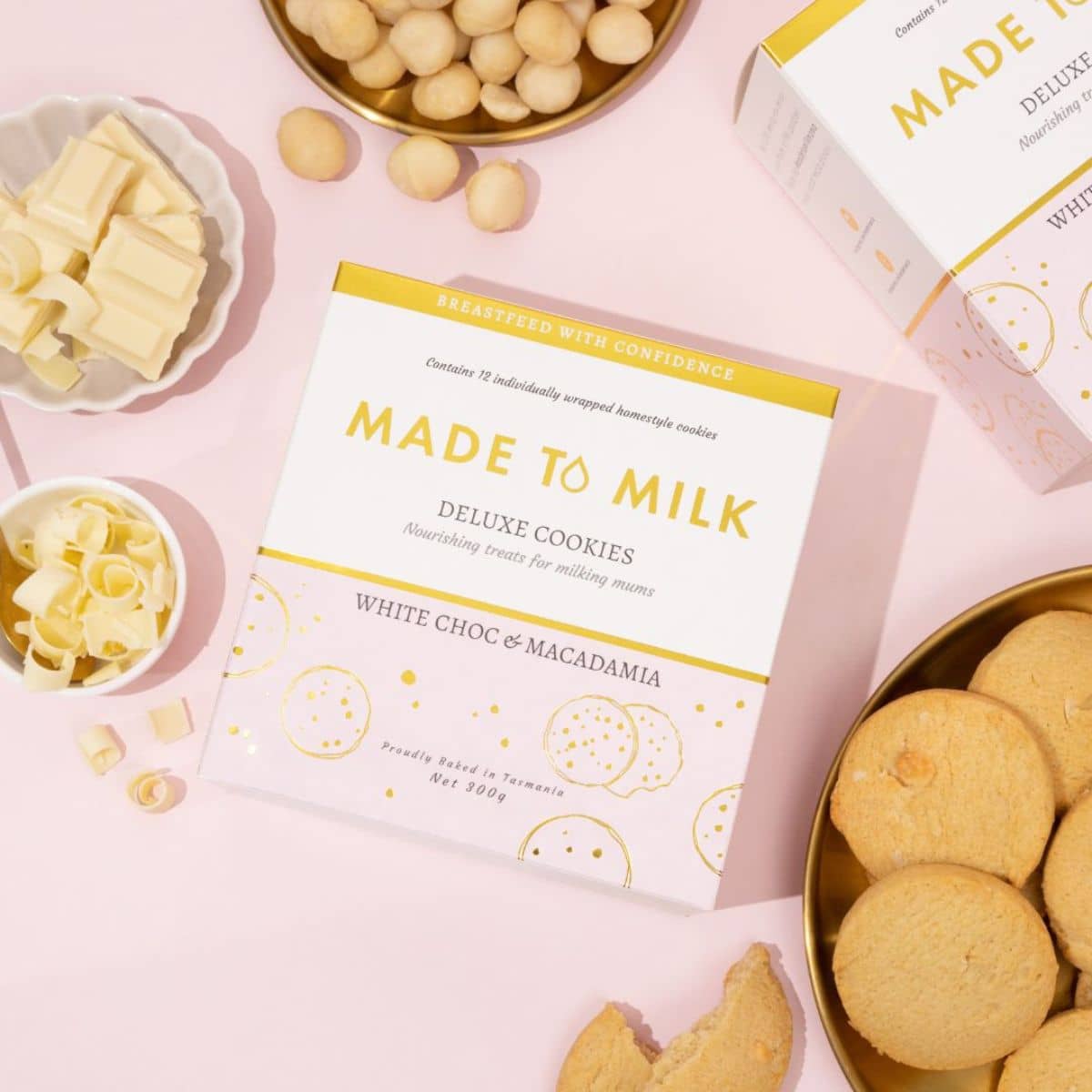Made to Milk Lactation Cookies - White Choc & Macadamia Nut