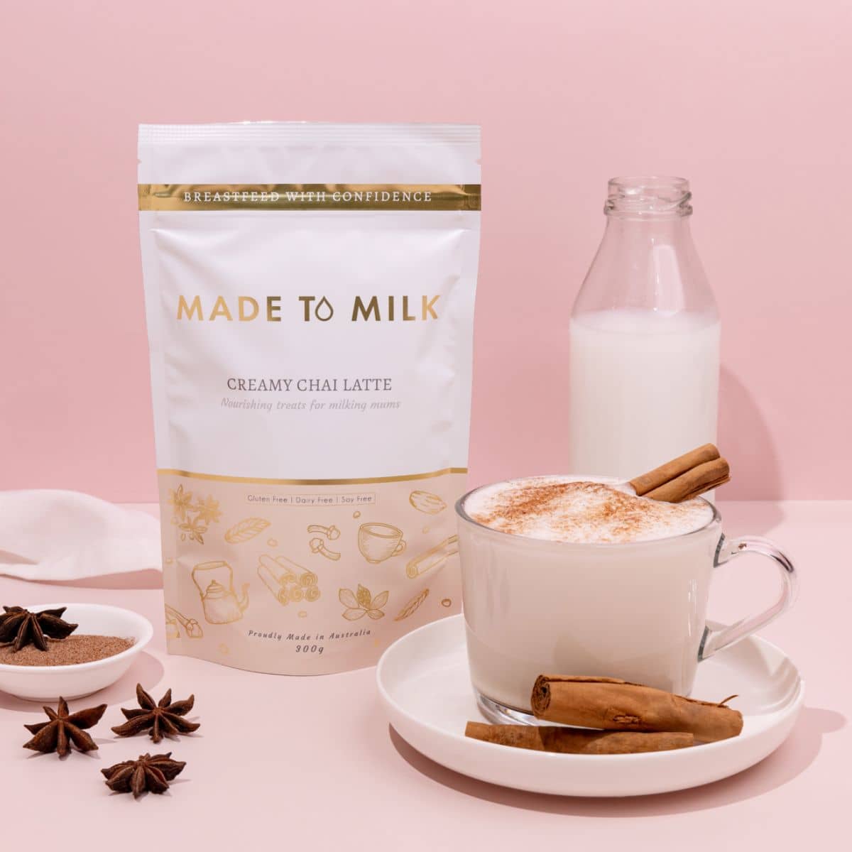 Made to Milk - Lactation Creamy Chai Latte