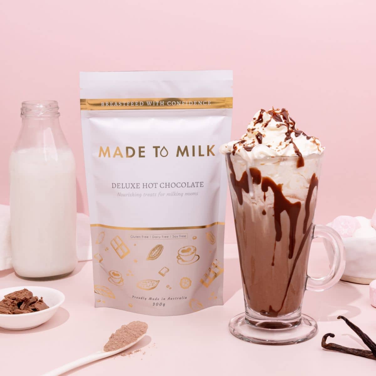 Made to Milk - Lactation Deluxe Hot Chocolate
