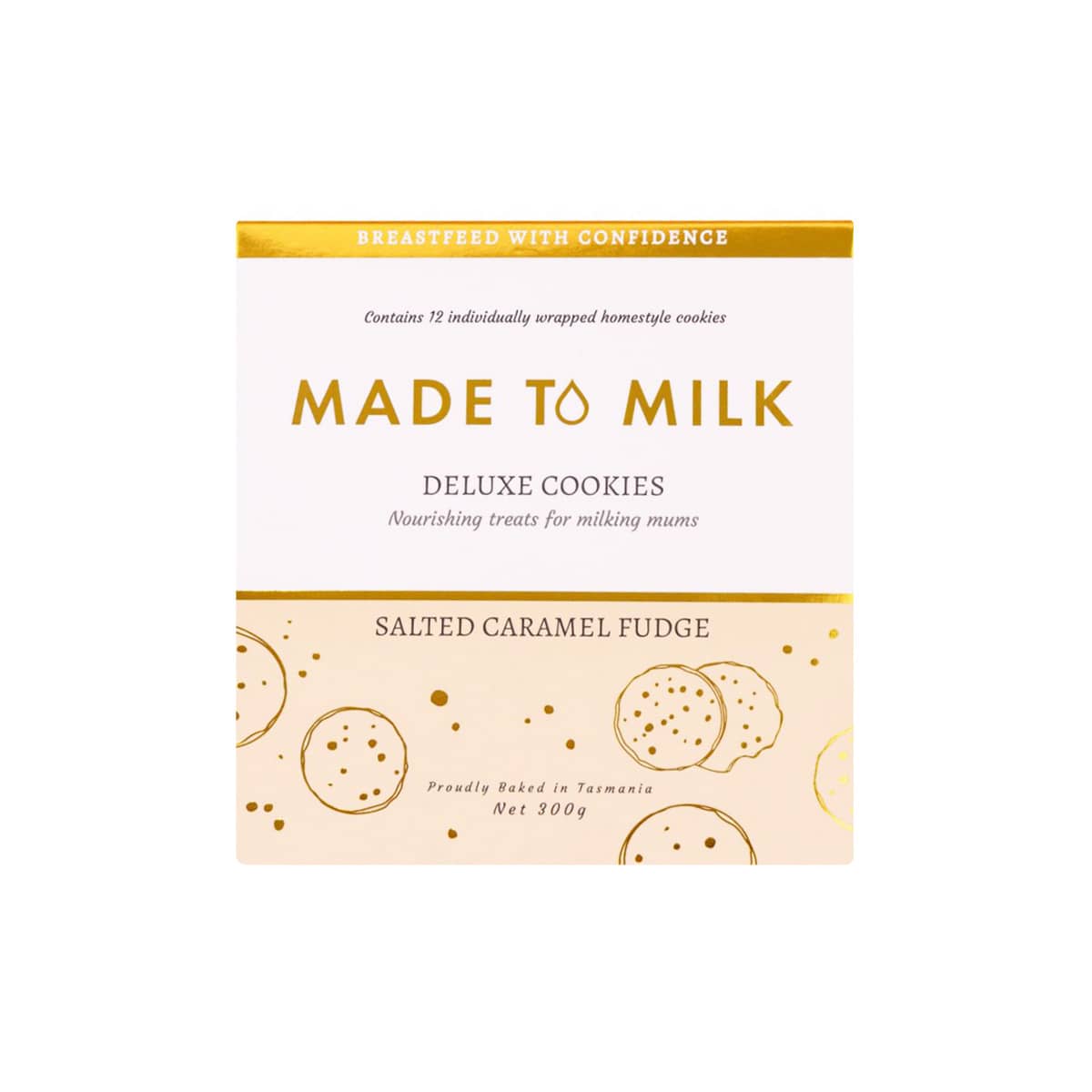 Made to Milk Lactation Cookies - Salted Caramel Fudge