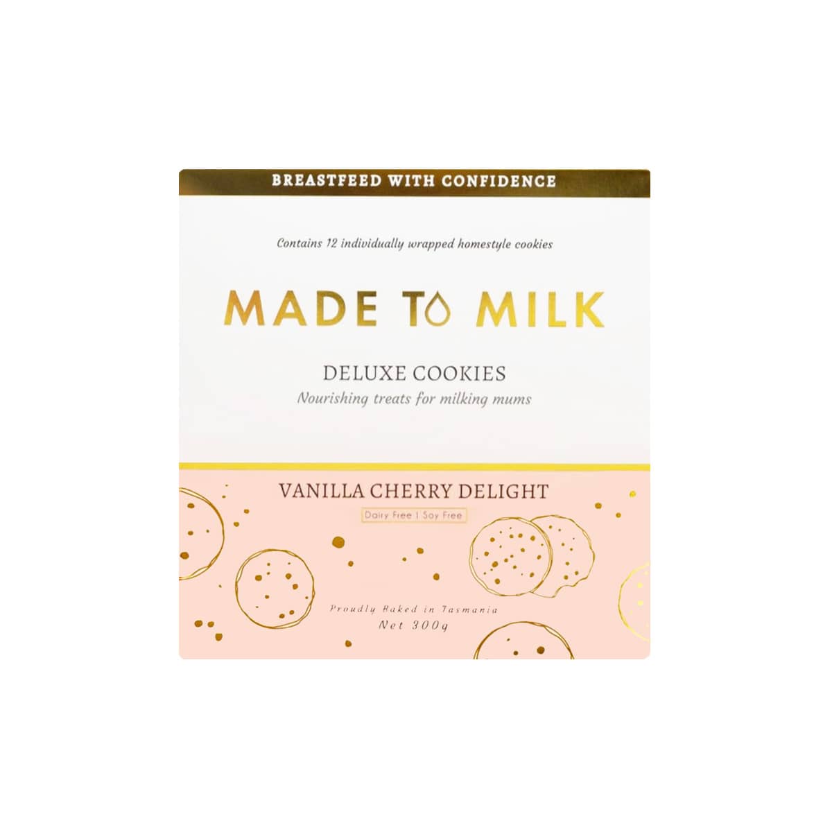Made to Milk Lactation Cookies - Vanilla Cherry Delight