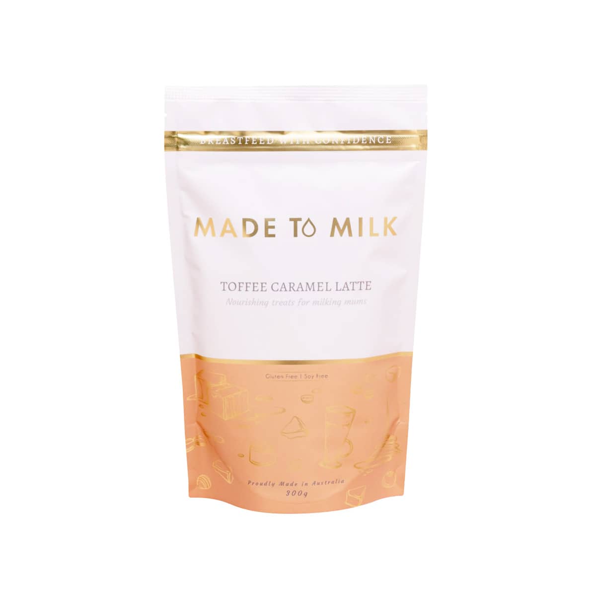 Made to Milk - Lactation Toffee Caramel Latte