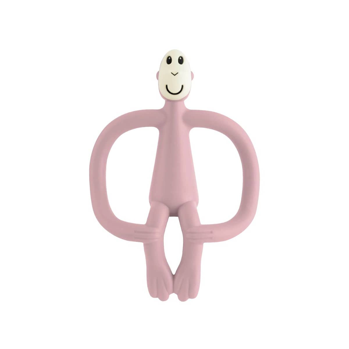 Matchstick Monkey Teething Toy and Gel Applicator - Dusty Pink