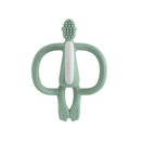 Matchstick Monkey Teething Toy and Gel Applicator - Mint Green