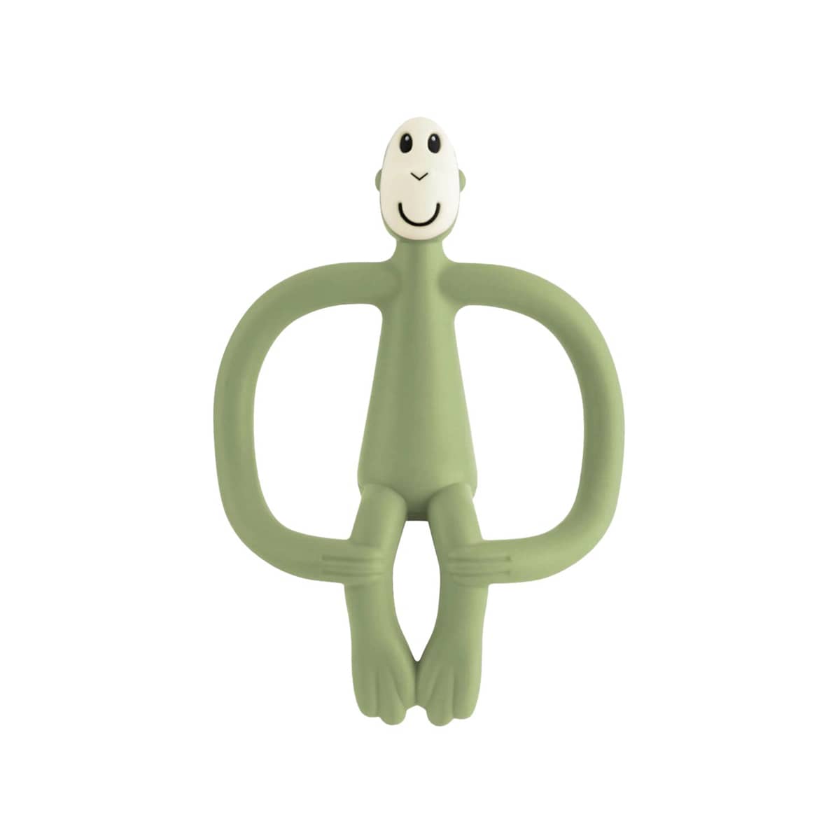Matchstick Monkey Teething Toy and Gel Applicator - Olive