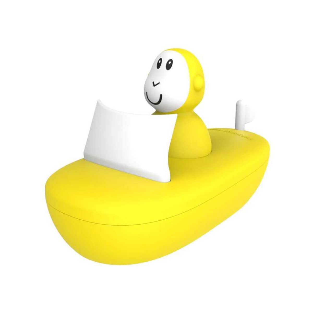 Matchstick Monkey Bath Time Boat Set - Yellow