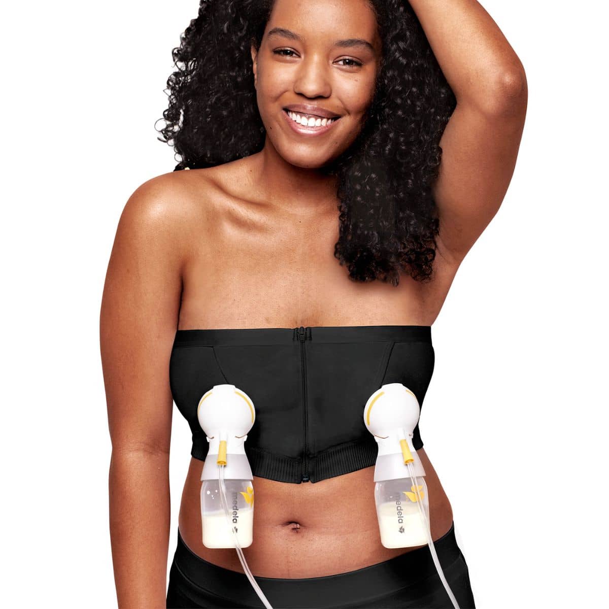 Medela Hands-Free Pumping Bustier - Black