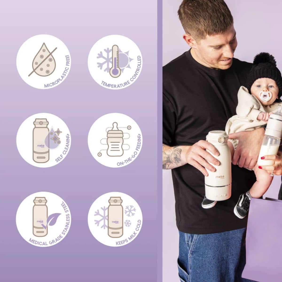 Meke Baby Express Milk Warmer