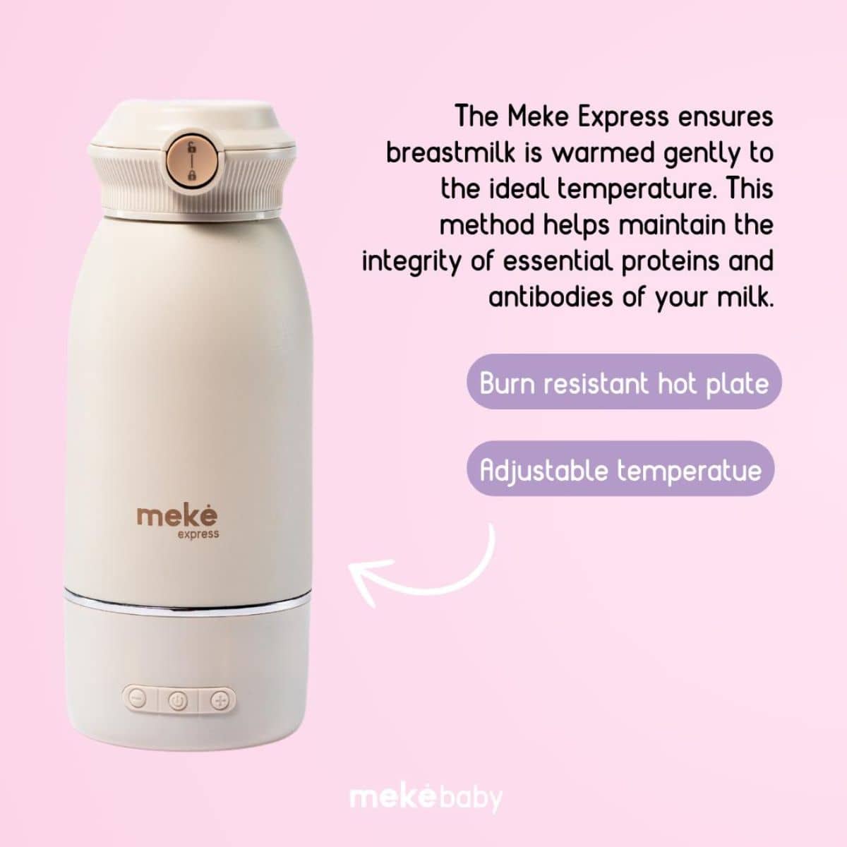 Meke Baby Express Milk Warmer