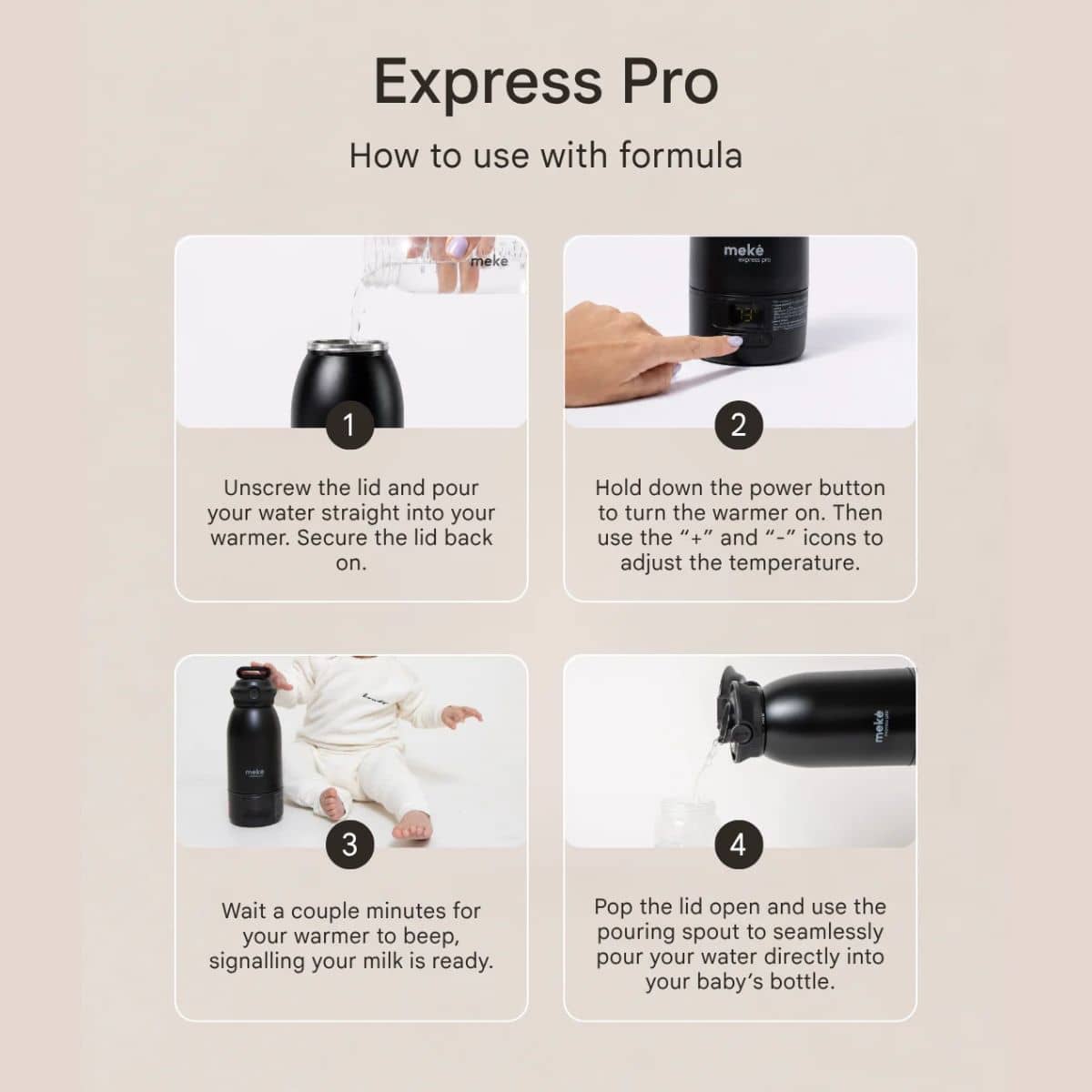 Meke Baby Express PRO Milk Warmer