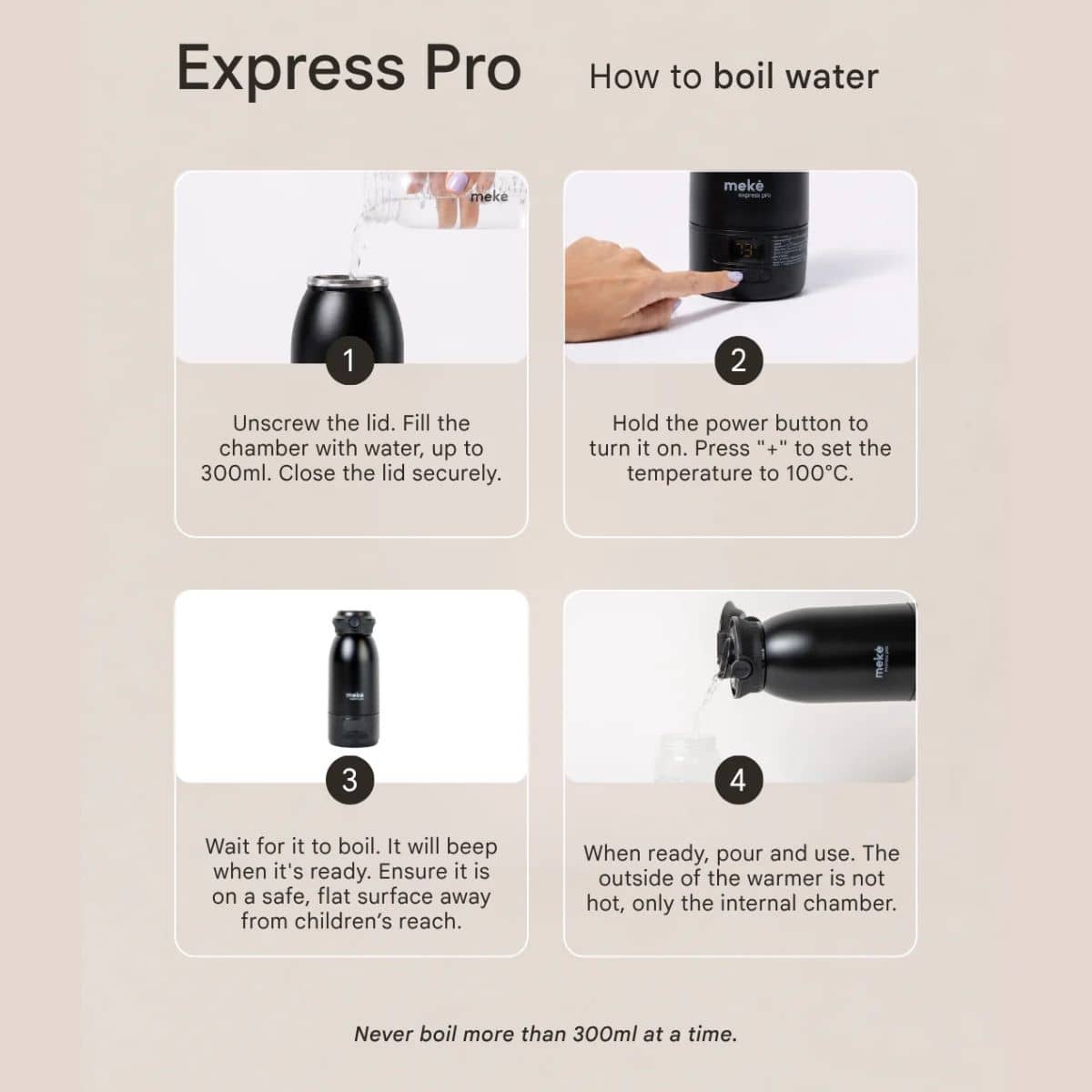 Meke Baby Express PRO Milk Warmer
