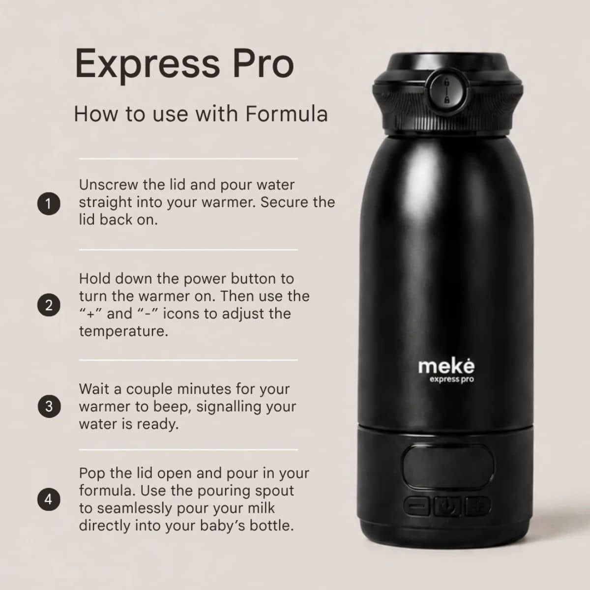 Meke Baby Express PRO Milk Warmer